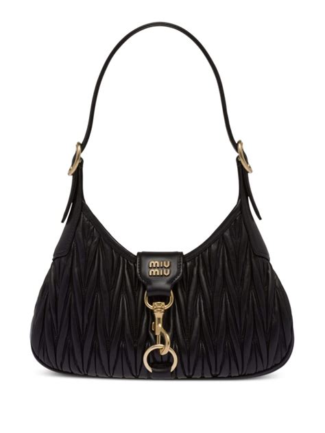 miu miu confidential shoulder bag|Miu Miu Miu Confidential Matelasse Leather Flap Shoulder Bag.